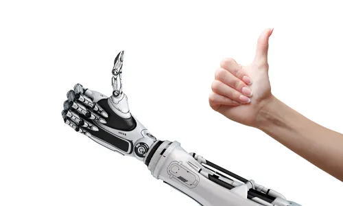 How Do Robotic Arms on Humans Work
