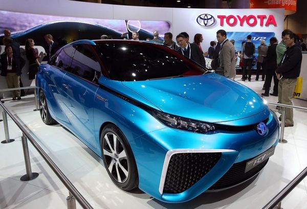 Hydrogen powered cars from Toyota