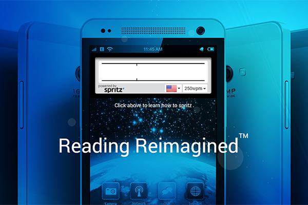 Read faster with Spritz Reader