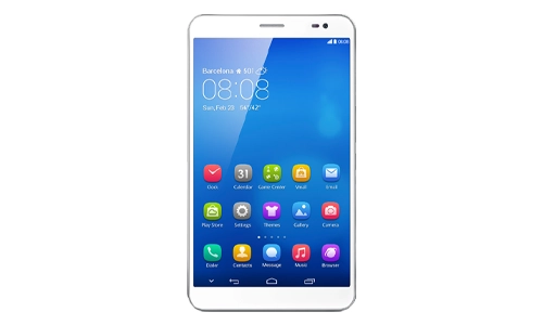 Huawei MediaPad X1 in snow white with slim bezels and a 7-inch display 