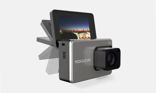 Mokacam 4K Sports and Action Camera compact design 