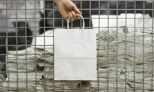 Pile-of-paper-bags