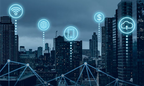 Smart IoT features in a city