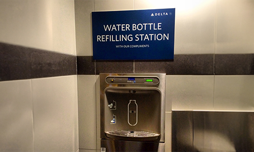 water refilling station