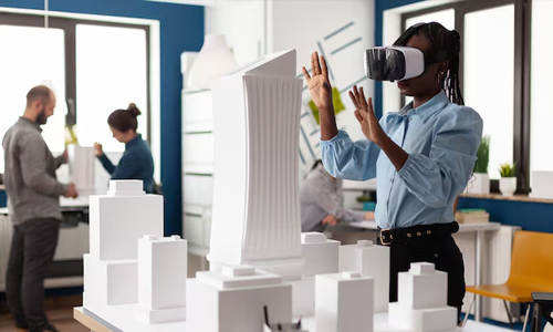 Women-using-VR-at-work