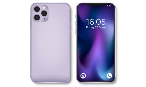 iphone front and back view