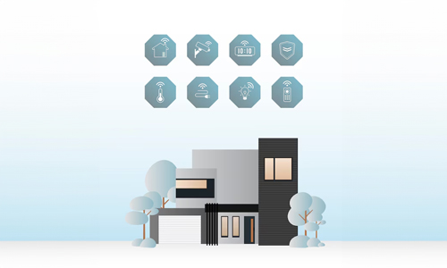 Smart home illustration
