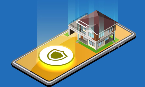 Smart home security concept