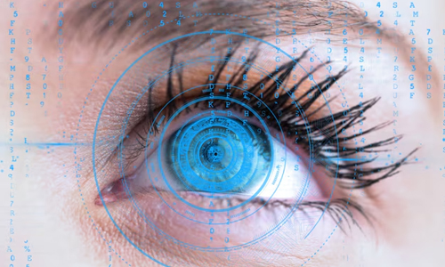 Concept of augmented reality contact lens technology