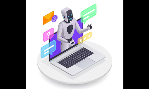 AI Chatbot illustration