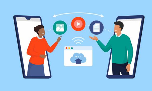 File-sharing-illustration