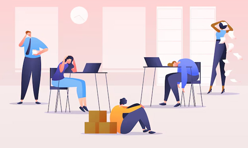 Upset employees