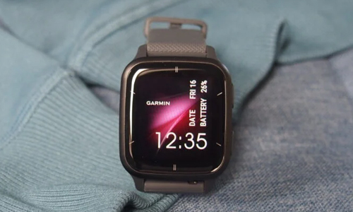 Gray-smart-watch