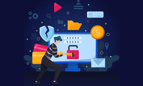 Cybersecurity-threats-illustration
