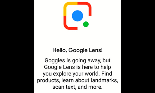 Google lens app explanation