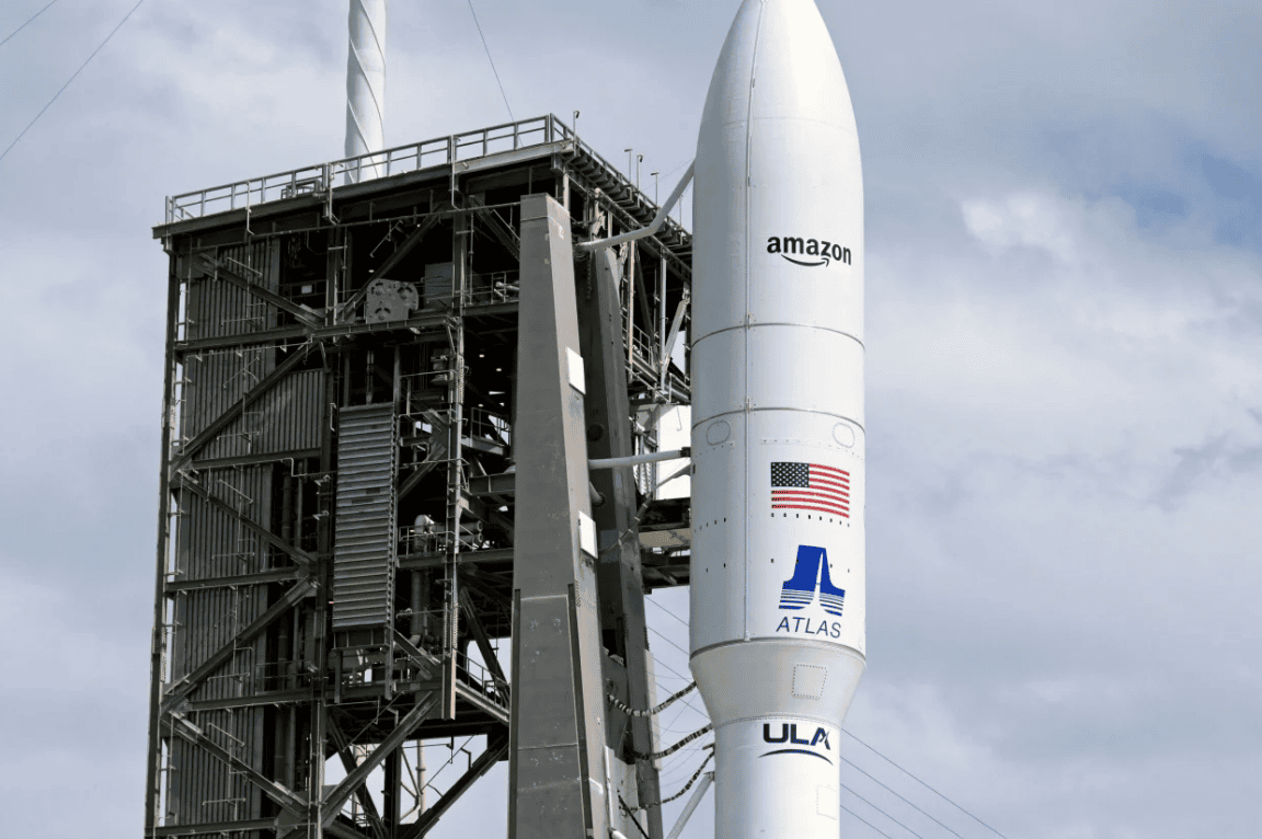 Amazon’s First Kuiper Satellites Launch to Compete with Starlink