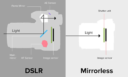 DSLR vs Mirrorless