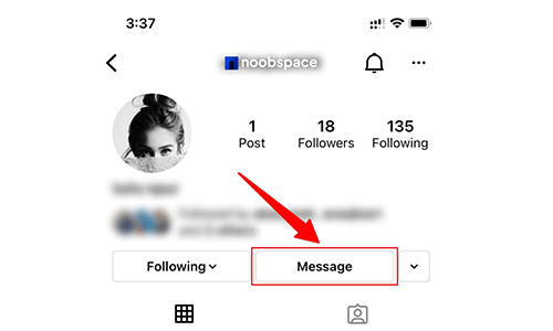 Threads messaging feature highlighting age restriction and private chat safety interface