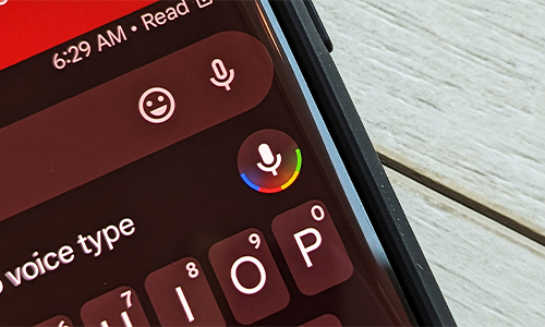 How do I turn on voice typing on Android?