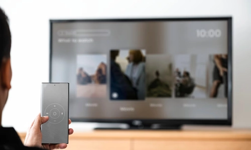 LG Smart TV settings showing browser and app cache management
