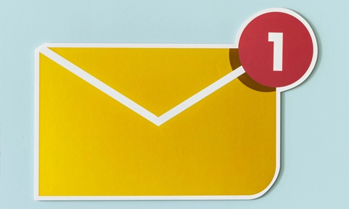 New incoming message email icon