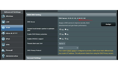 router dns configuration to block ads on all connected devices